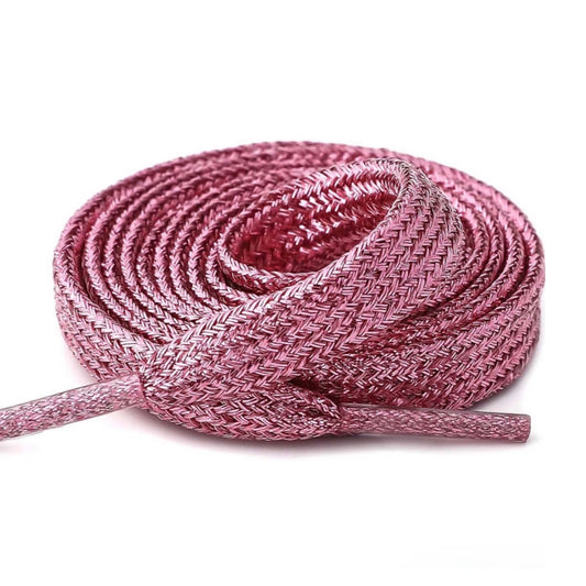 Shoe Laces - Pink Metallic